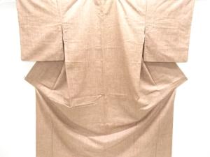 アンティーク　手織り紬着物